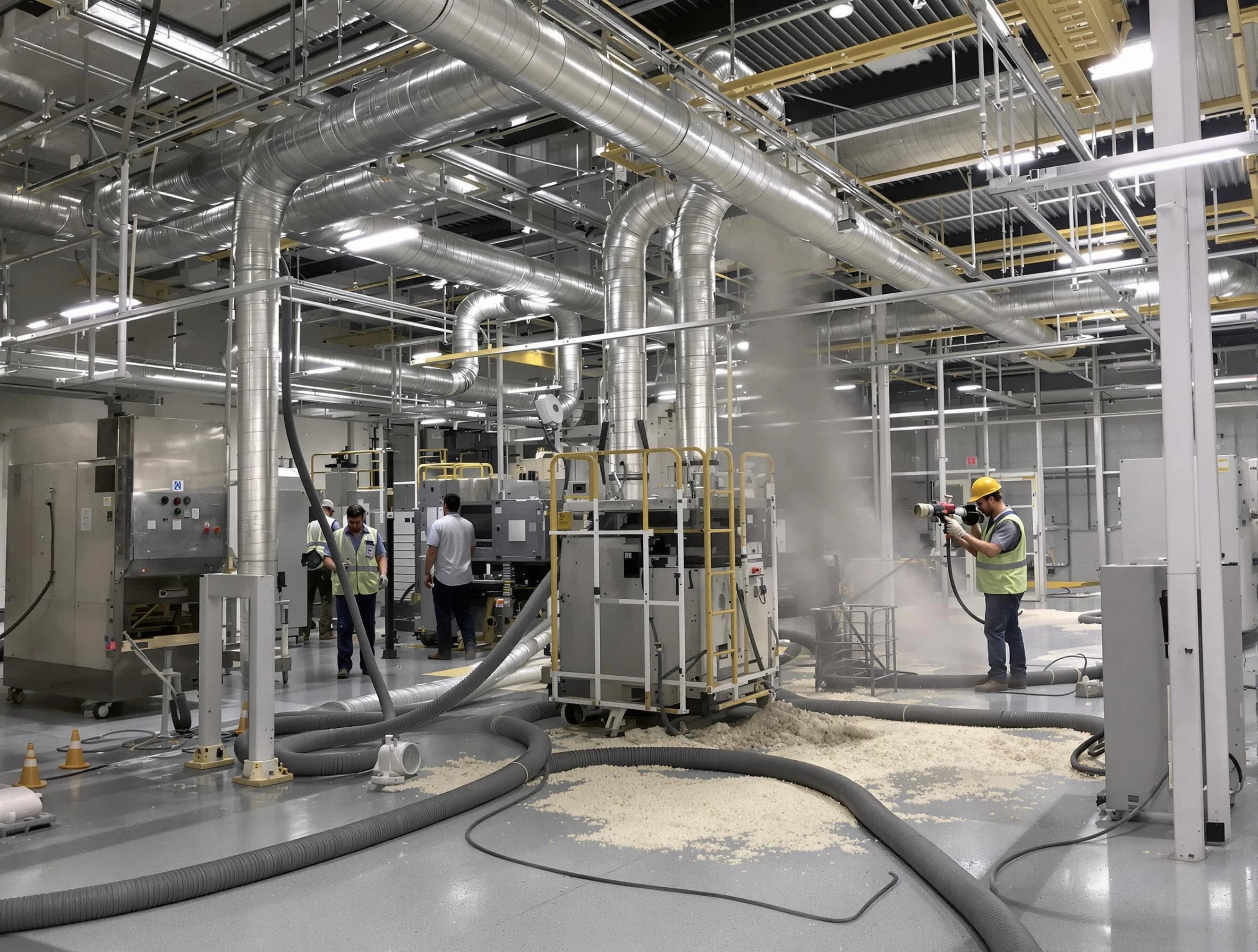 Heavy-duty industrial duct cleaning by Fairburn Air Duct Cleaning in Fairburn