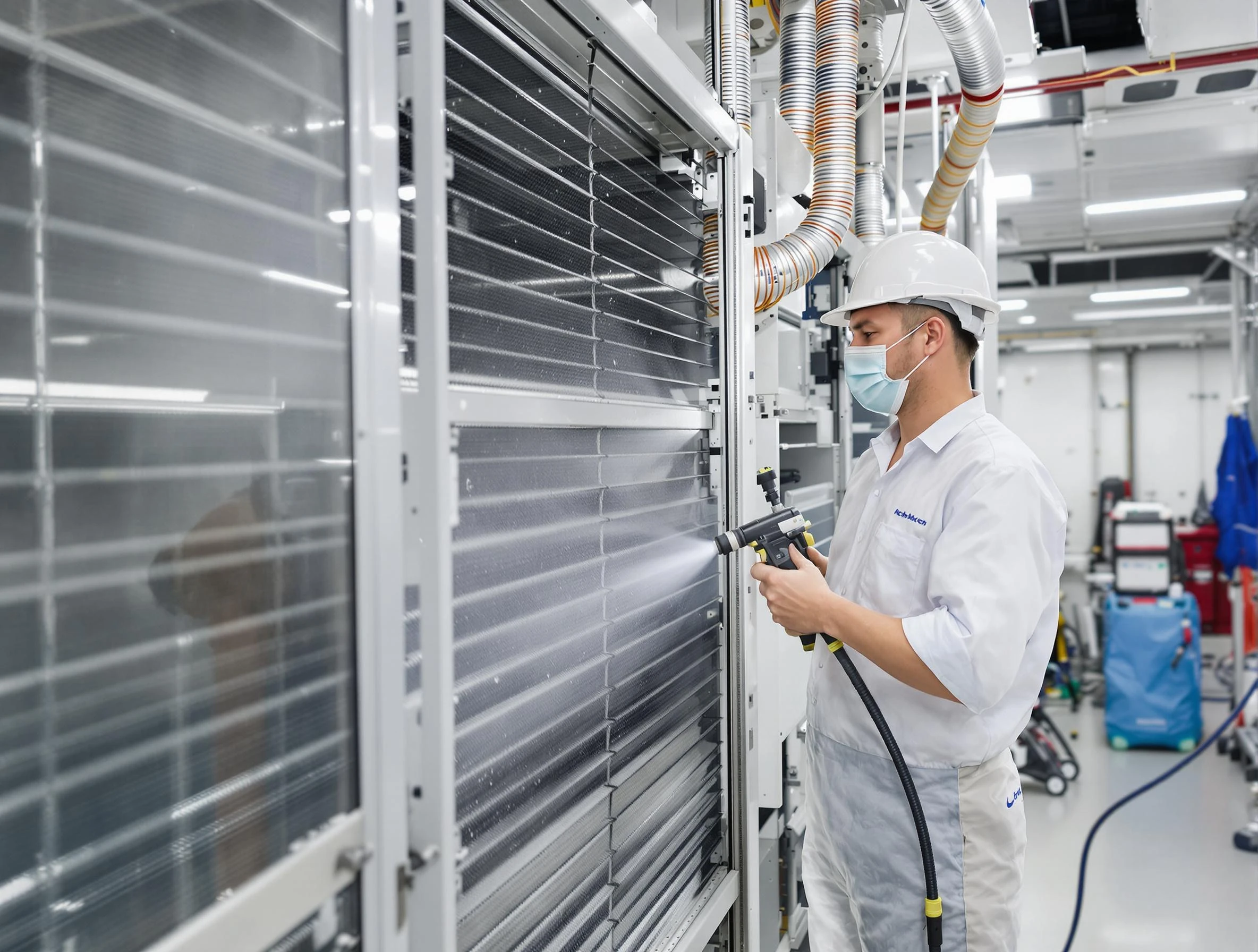 Professional AC coil cleaning by Fairburn Air Duct Cleaning in Fairburn