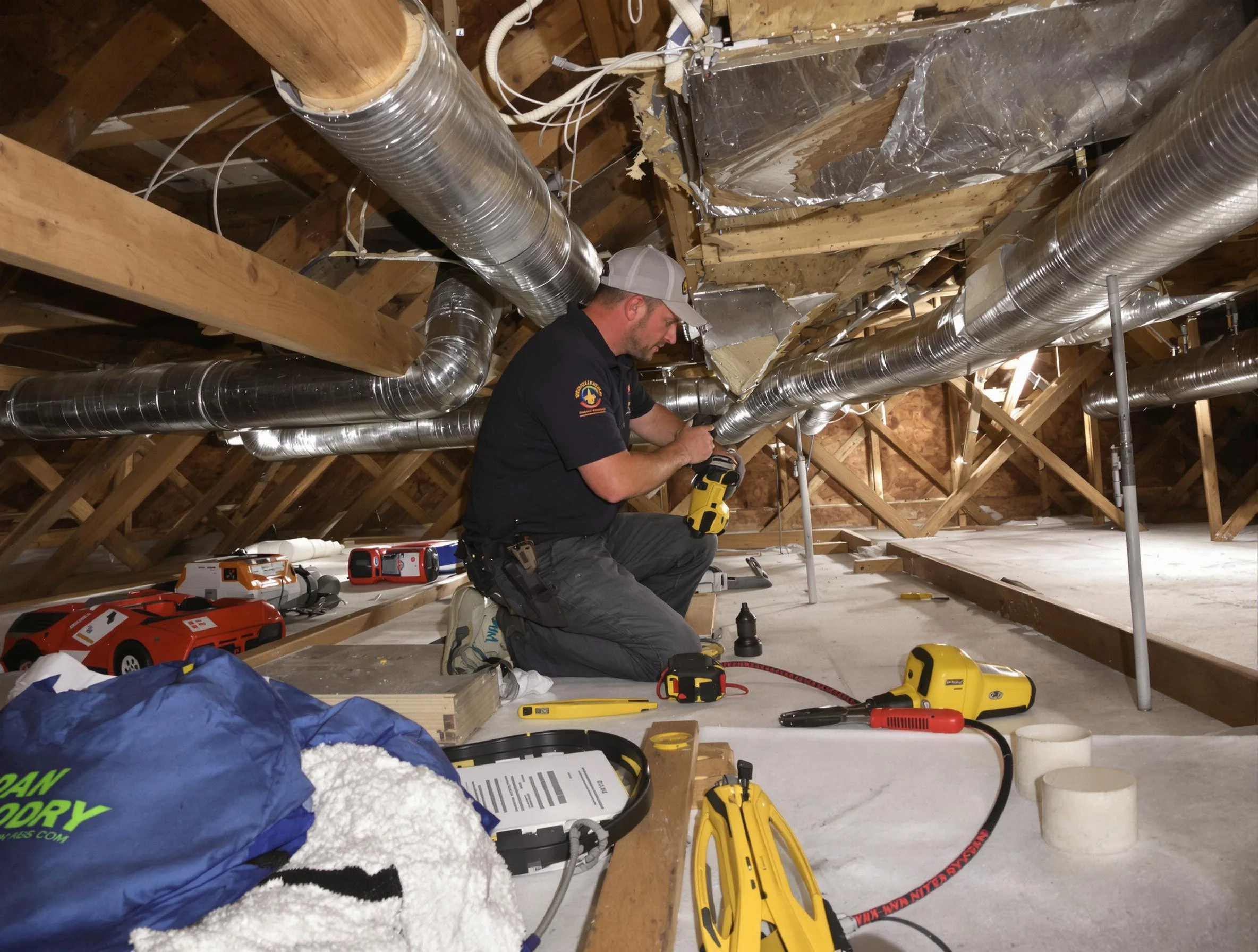 Professional air duct repair by Fairburn Air Duct Cleaning in Fairburn