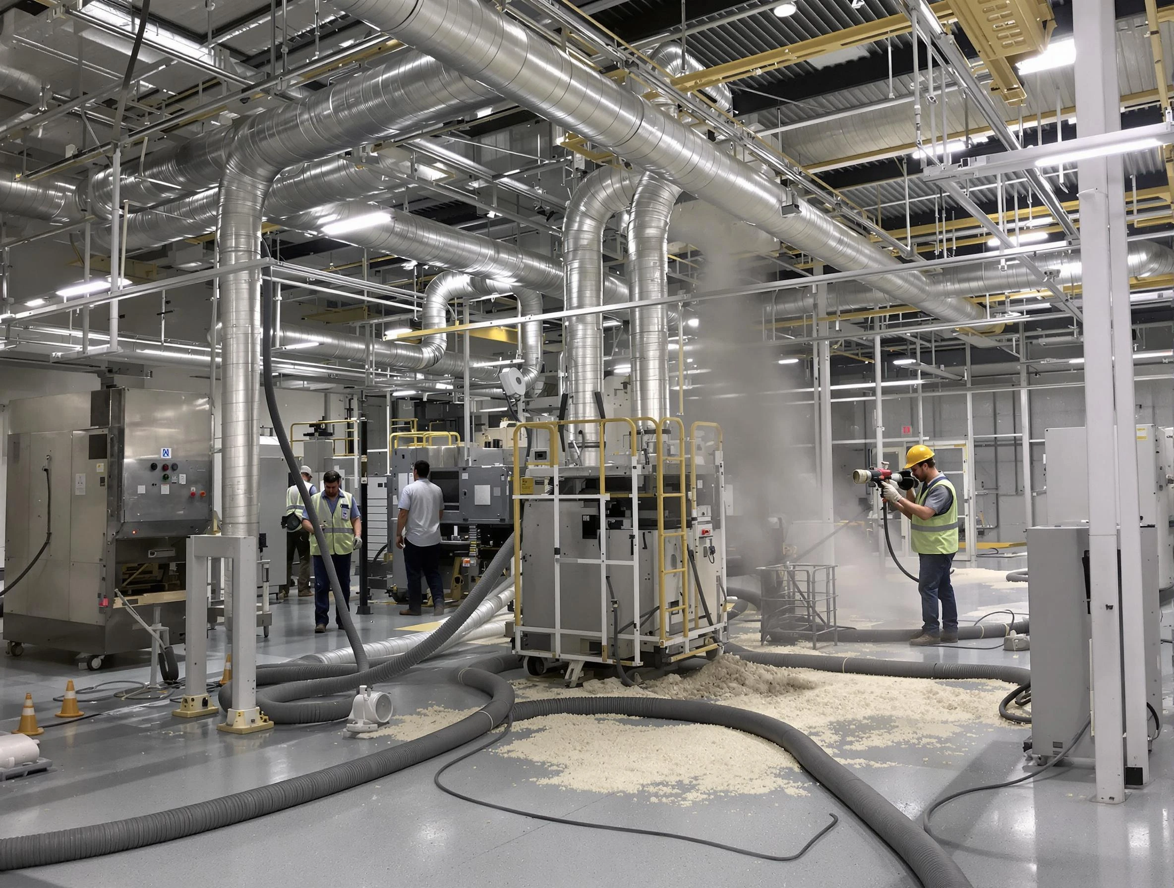 Heavy-duty industrial duct cleaning by Fairburn Air Duct Cleaning in Fairburn